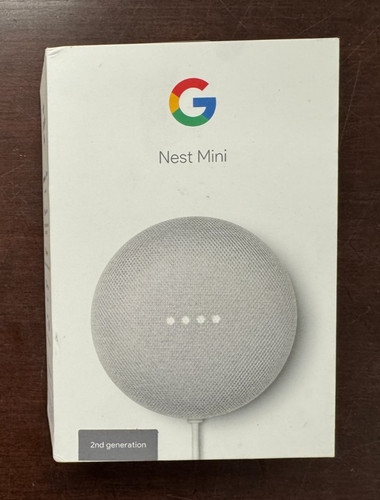 New google nest mini 2nd - new,