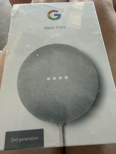 Google nest mini - nest, chalk